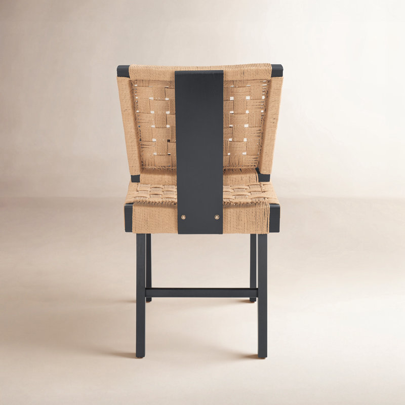 Chaise Alfie, Noir / naturel