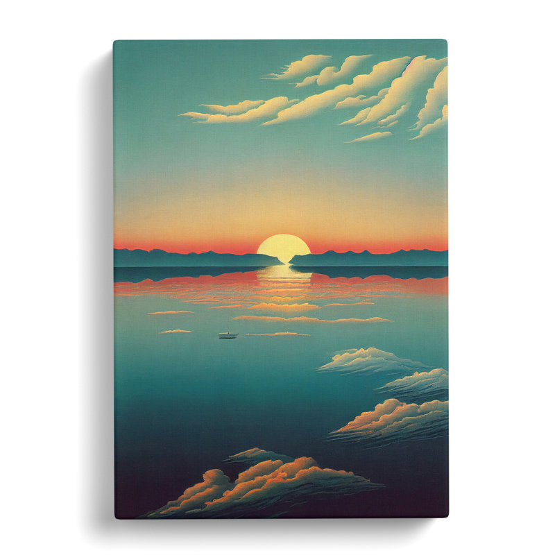 Soulful Sunset - Wrapped Canvas, 50cm H x 35cm W x 3cm D