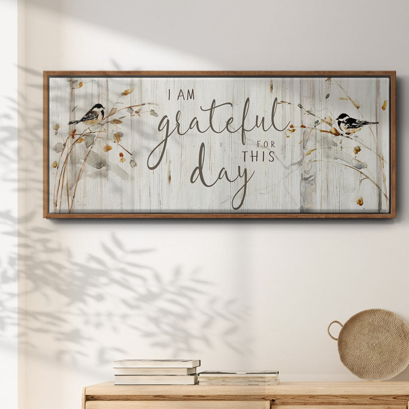 «Heaven and Nature Grateful», toile encadrée, H 20 po x l 50 po