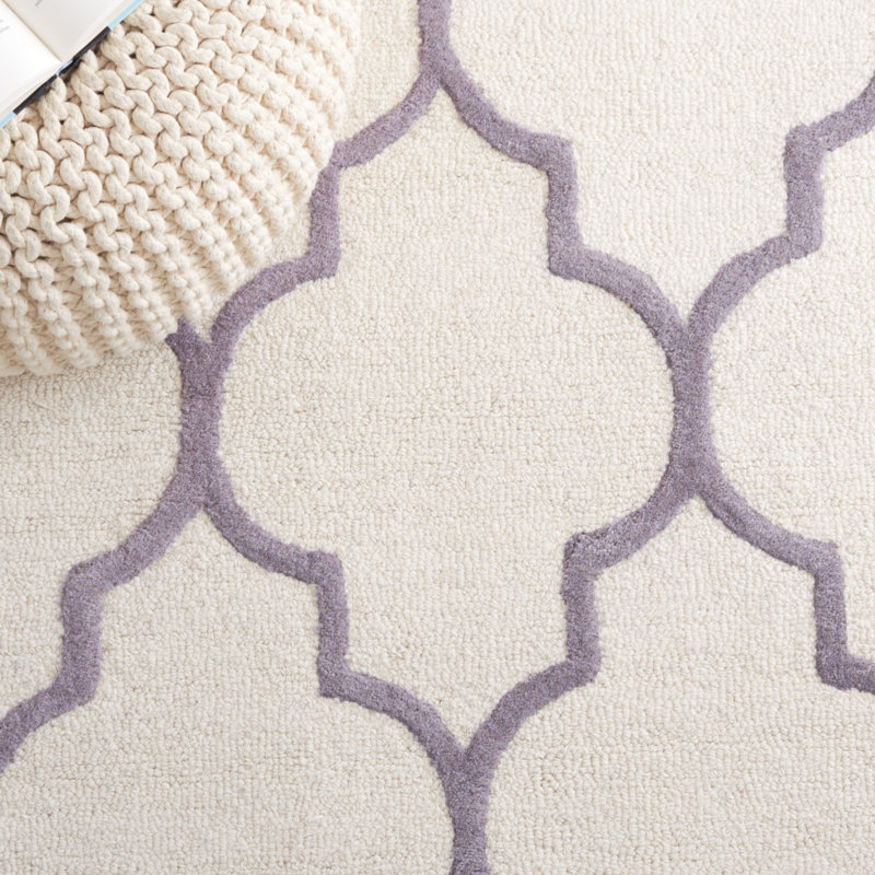 Tapis en laine touffeté à la main Cannen, Rectangle 4 pi x 6 pi