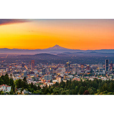 Portland, Oregon par Sean Pavone - photographie sur toile tendue