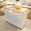 Îlot de cuisine et chariot de cuisine, grande tablette ajustable à l'intérieur de l'armoire