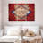 " State Map Over Arkansas Flag " by Echoes Of America 3 - Pieces-1968332574
