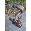 Fontaine en bronze à paire de dragons géante, taille: 35 po x 22 po x H 37 po