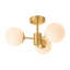 Jaquith Glass Semi Flush Mount
