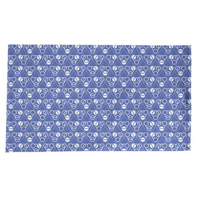 Classic Circles and Waves Tablecloth