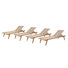 Corrion Outdoor Rope Chaise Lounge Set