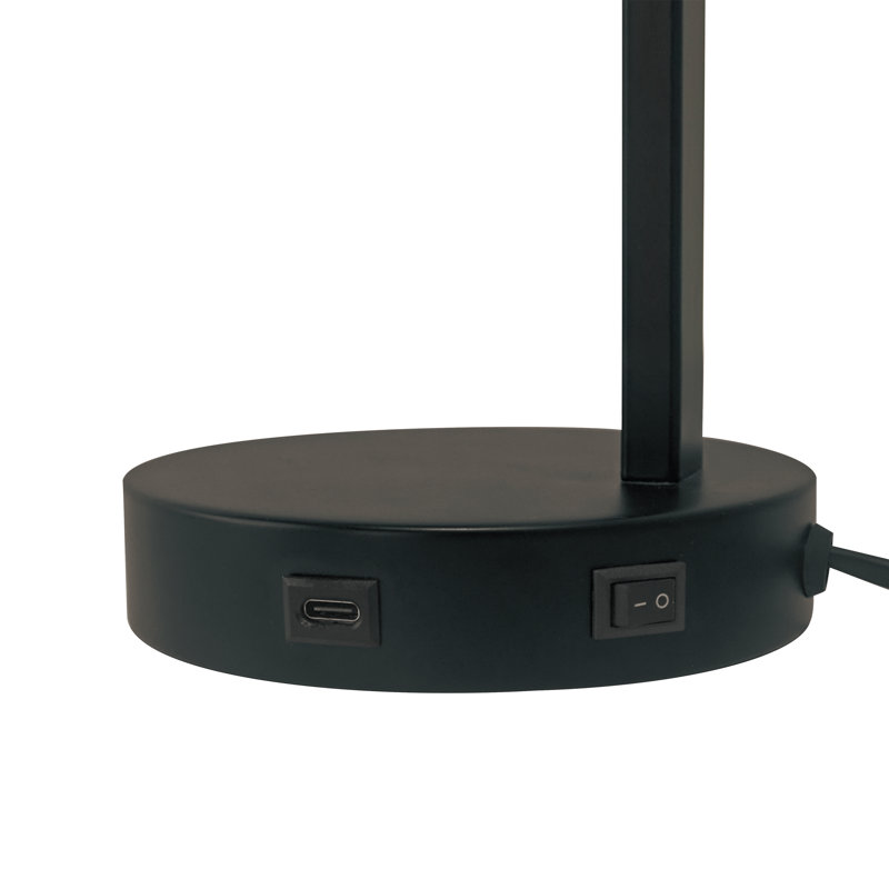 Steel Desk Lamp, Black