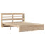 Bed Frame With Headboard Without Mattress