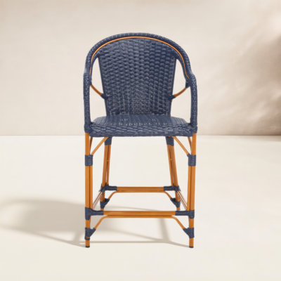Popplewell Aluminum Outdoor 29.5'' Bar Stool