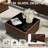 Waldman 4 - Person Outdoor Seating Group with Cushions-826415972-829129253