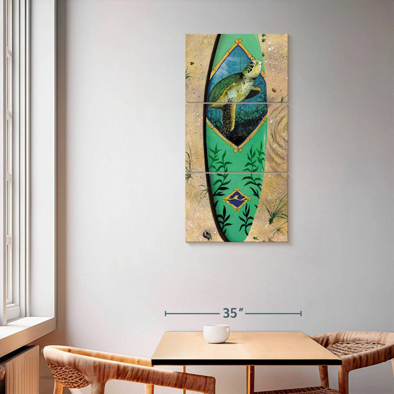 Turtle Board, 62" H x 30" W