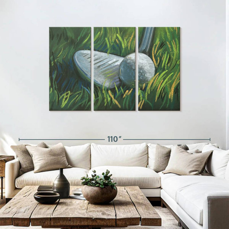 Senne Tee Time II, 48" H x 74" W