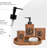 4-piece bathroom accessory set