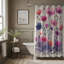 Rideau de douche standard 1 pièce Vintage Flora-1436389557