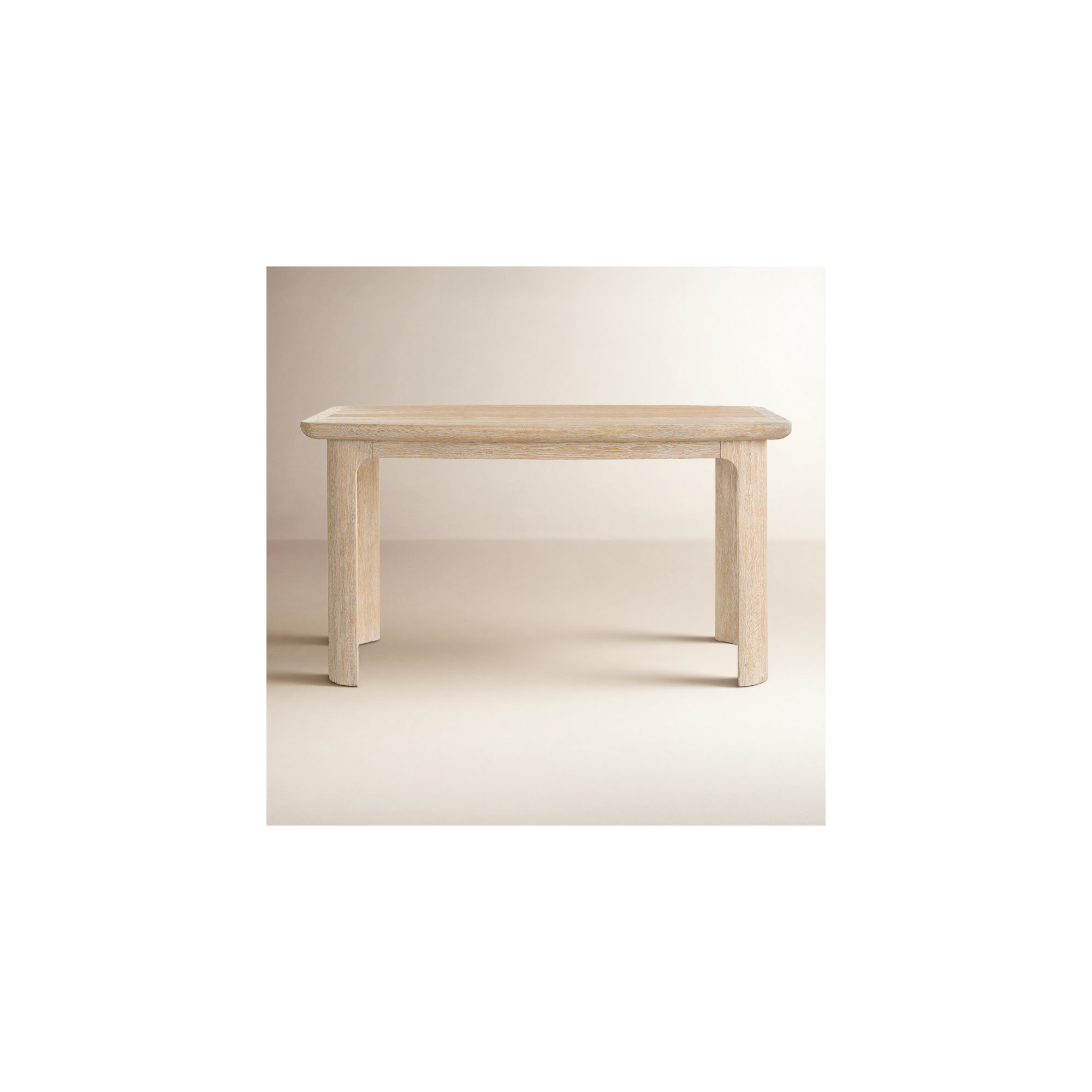 Modern Writing Desk, Tan/Beige
