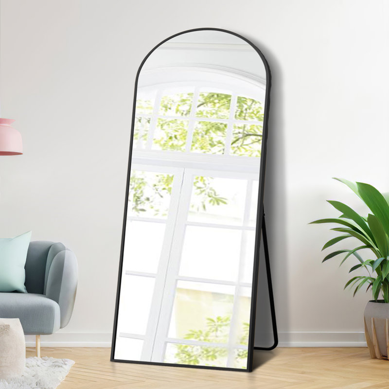 Miroir pleine grandeur Elden, Noir, 70 po x 30 po
