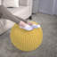 Pouf rond en coton Bordeaux Bordeaux-2029791600