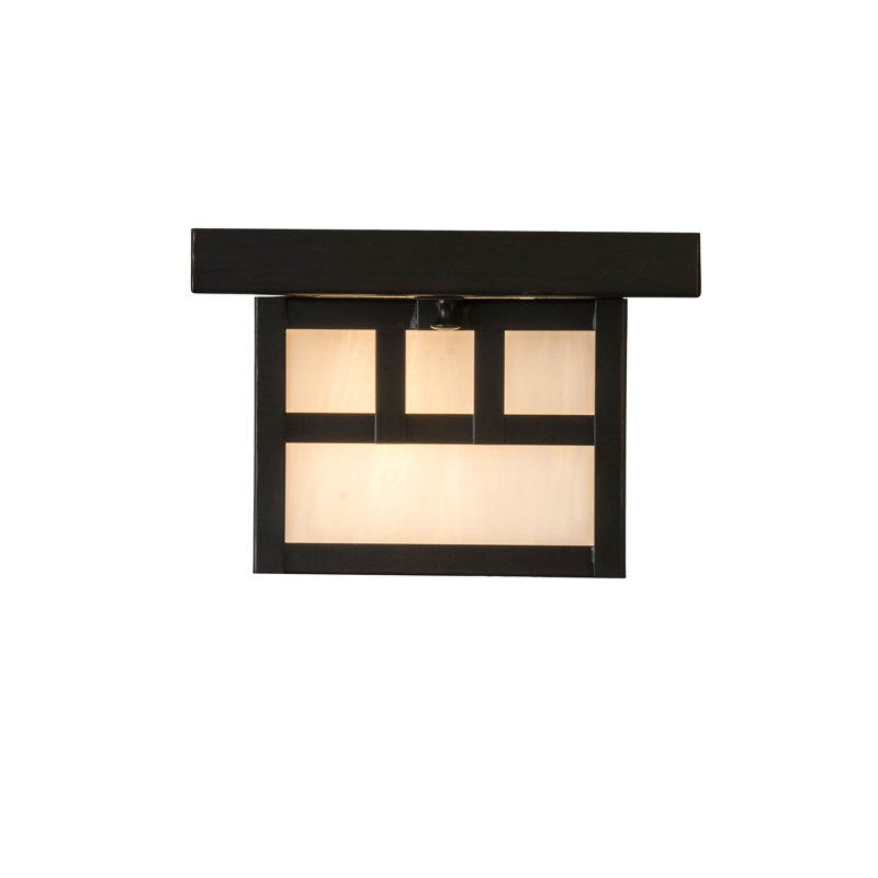 Hyde Park Mission 1 - Light Outdoor Flush Mount