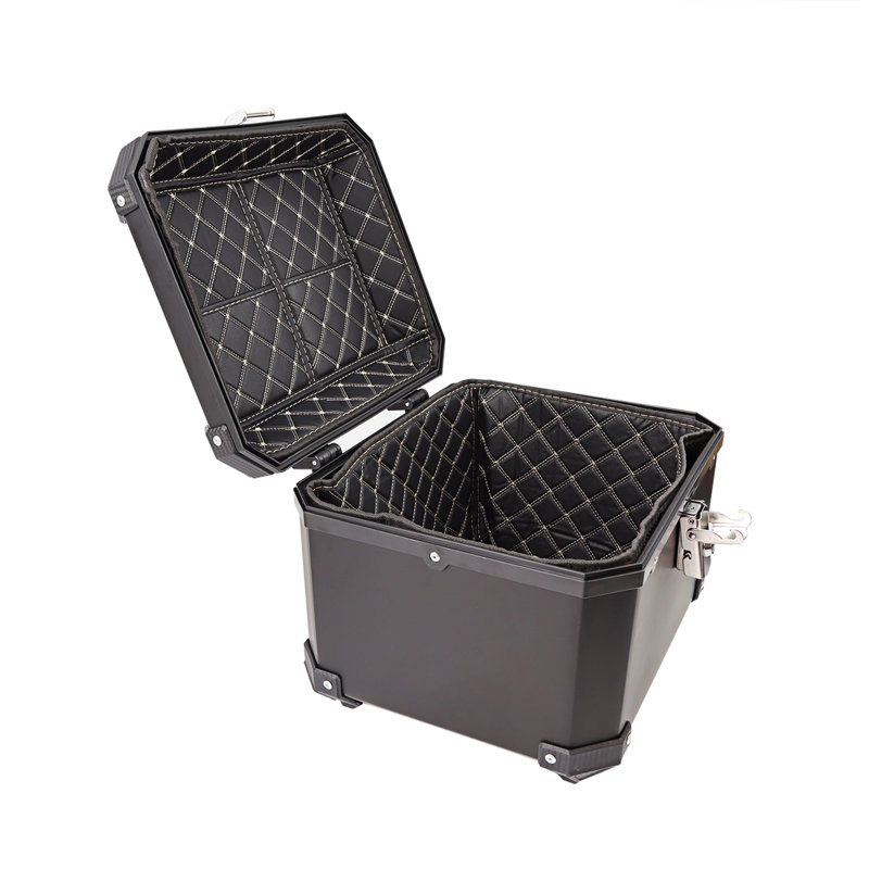 Waterproof Scooter Universal Travel Luggage Storage Toolbox, Black
