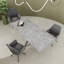 Commings Metal Base Dining Table-863374474