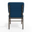 Chaise d'église en tissu 18,5 po Bernardston-22165240-22165229