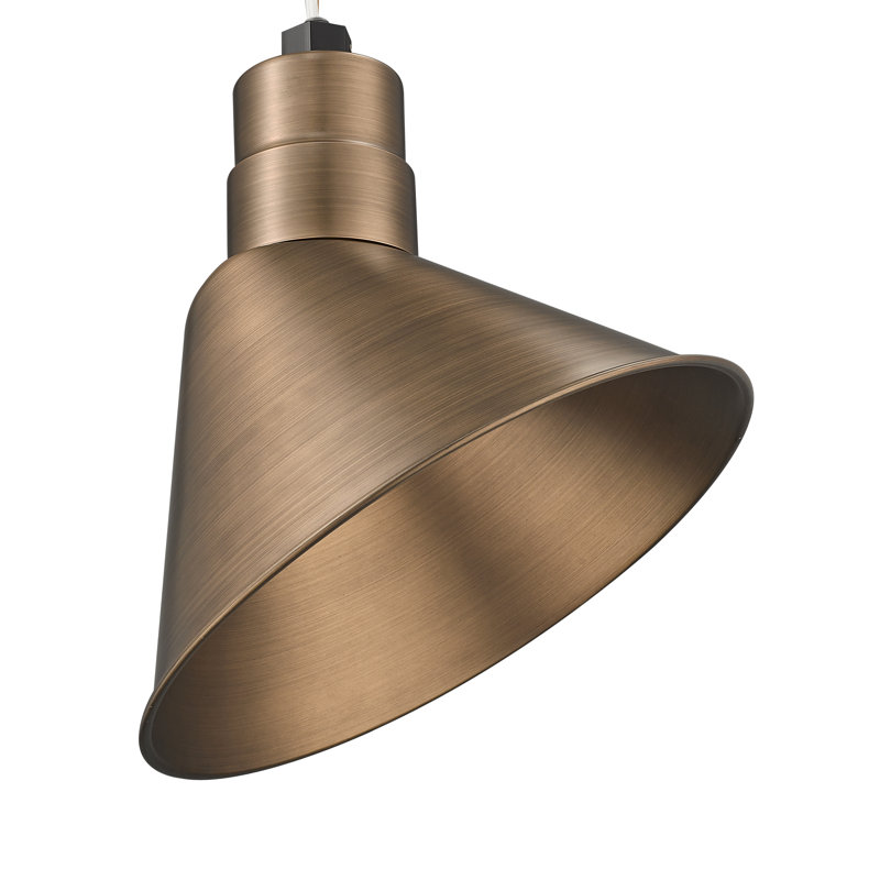 Abat-jour angle 1 lumière Kaden, 12.5" H x 12" W x 12" D