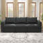 Canapé modulaire rembourré 3 pièces 90 po BOX MODULE STO SOFA-101985522