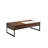 Faye Transitional Rectangular Lift-Up Coffee Table In Walnut Finish With Sintered Stone Panel-467436811