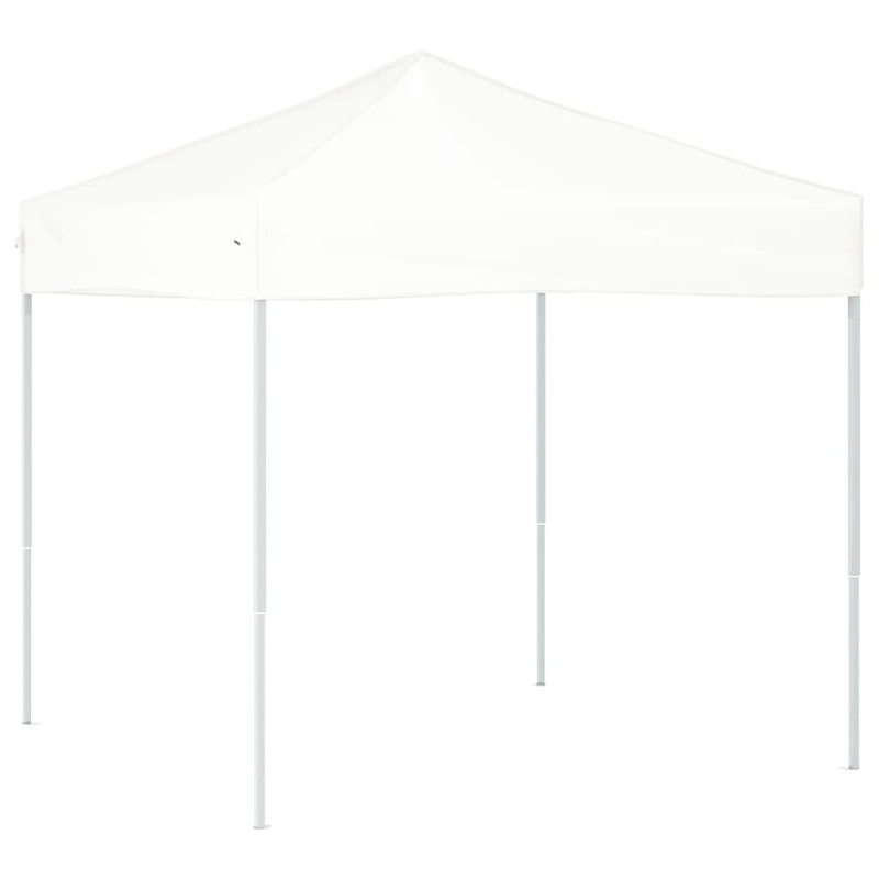 Anaberta 1.95m x 1.95m Steel Party Tent, White, White
