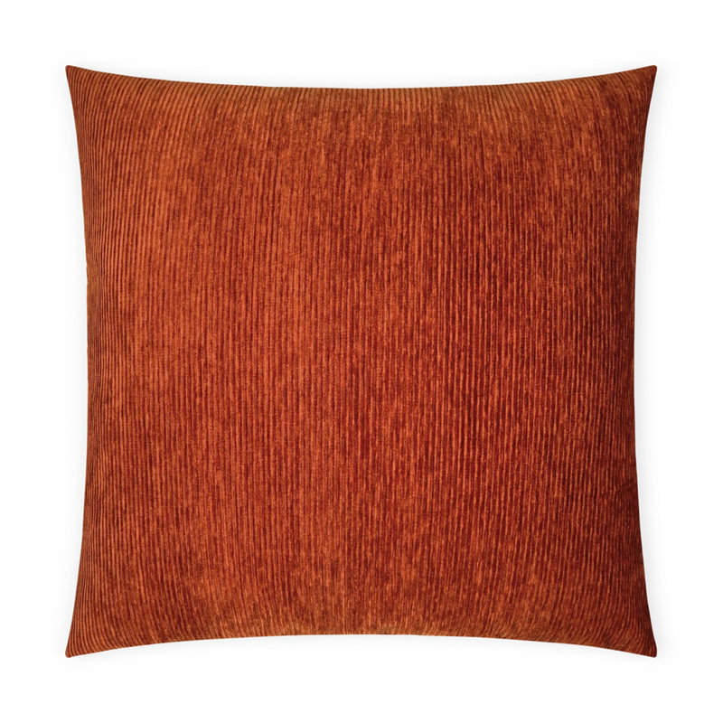 Coussin décoratif Ridge Band, Rosé, Rectangle H 14 po x l 24 po