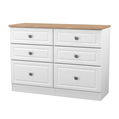 110 cm W Chest of 6 Drawers