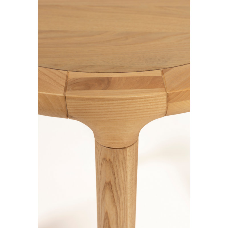 Storm Solid Wood Coffee Table, Beige