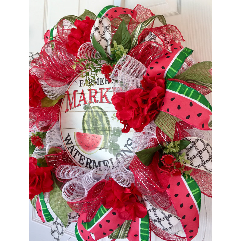 Aylynn Handcrafted Faux Hydrangea 20'' Wreath