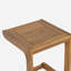 Table d'appoint en bois d'acacia