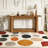 2-Tier Farmhouse Console Table Entryway Sofa Table
