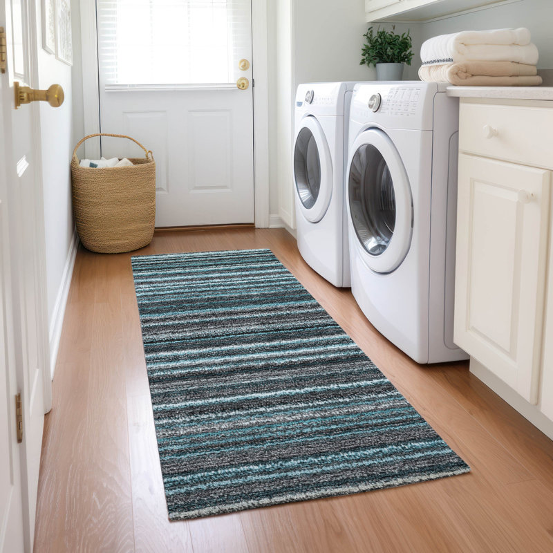 Tapis intérieur / extérieur Augustinus, Tapis de couloir 2 pi 3 po x 7 pi 6 po