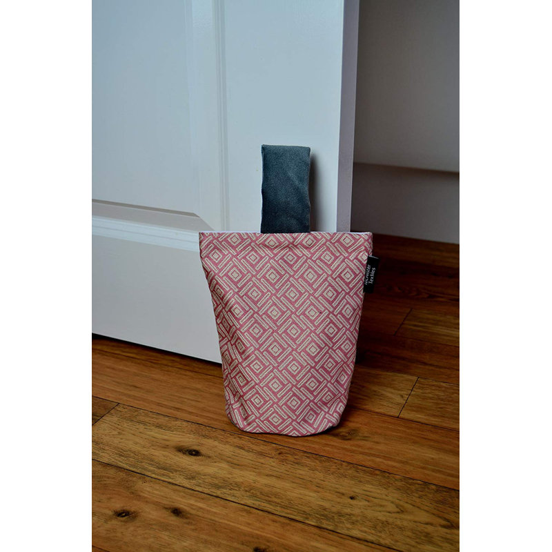 Zebedee Door Wedge, Pink/Dark Grey