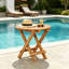 Table basse de patio pliable