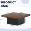 Table basse 35,4 po à DEL Farmhouse