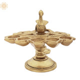 5'' Brass Candelabra Floor & Table Lamp Set