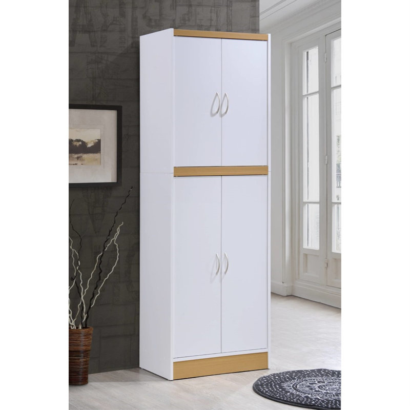 Alessandro 71.5'' Kitchen Pantry, White