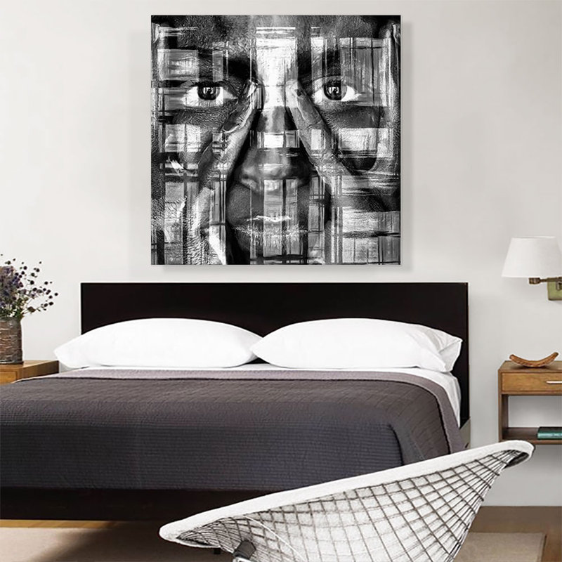 «Mask Home Decor», impression sur toile tendue, H 36 po x l 36 po x P 0,75 po