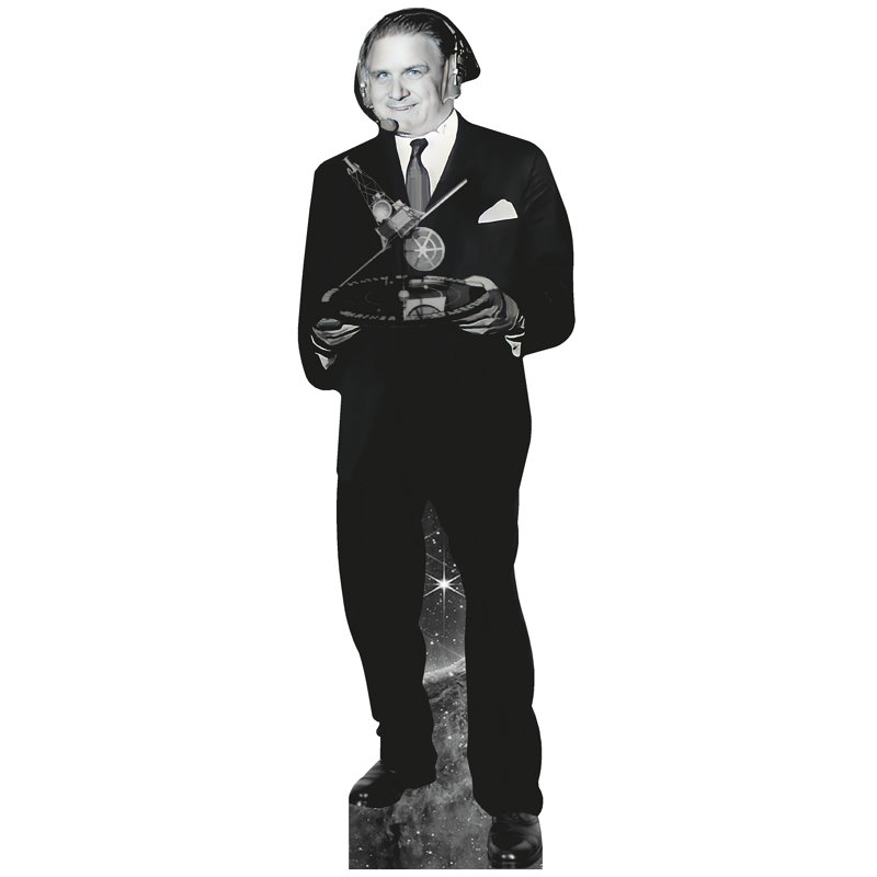James E Webb Cardboard Cutout Standup