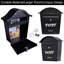 Steel Wall Mounted Post Box