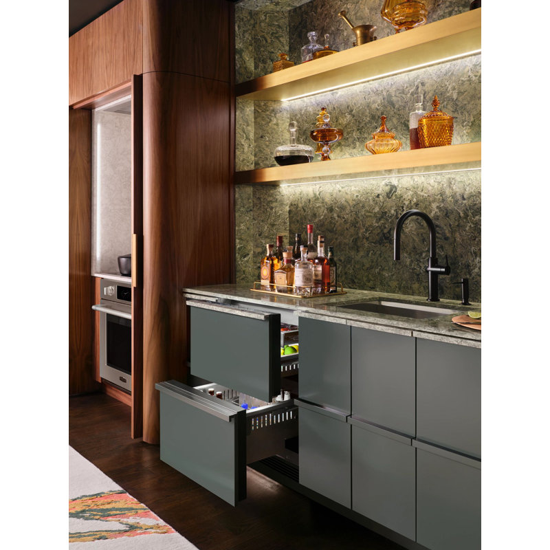 24" Integrated Undercounter Dual-Drawer Refrigerator