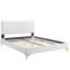 Lit plateforme en velours Peyton Performance-867121881-893185623