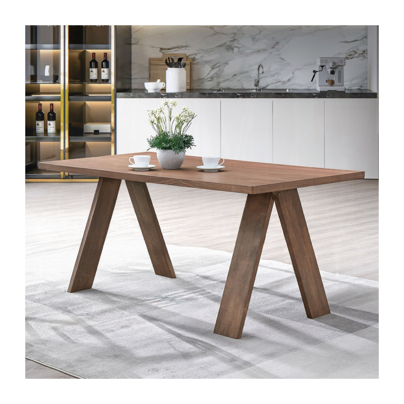 ACME Sarha Dining Table, Walnut Finish