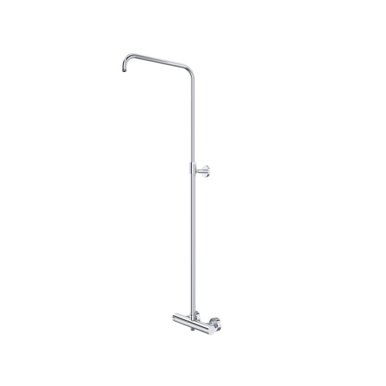 Duo Rail With 1/2" Thermostatic External Bar