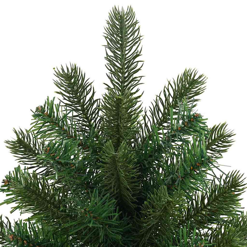 Artificial Christmas Tree with 150 LEDs Green PE and PVC, 90cm H
